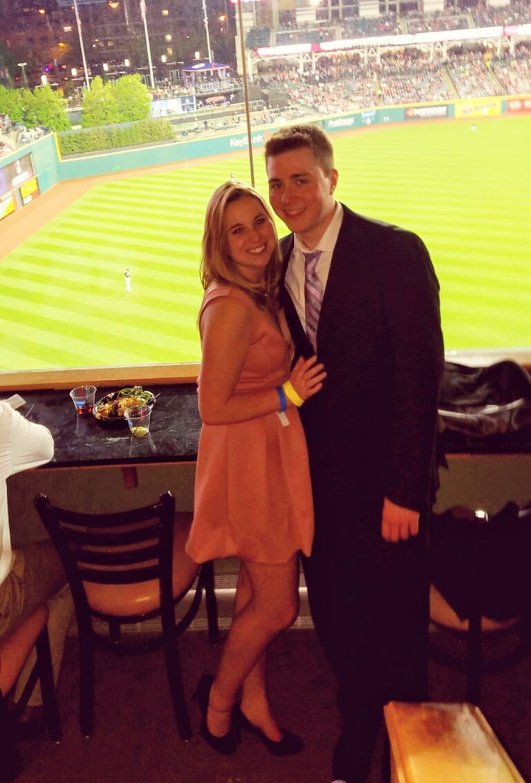 Alex came to Cleveland for the first time to accompany Jess to her sorority formal. 