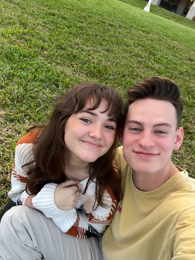After a few months of talking and Josiah finding sneaky ways to hang out in groups, the couple went on their first date! Coffee, Canasta, and sitting by Lake Mirror for approximately 3 hours.