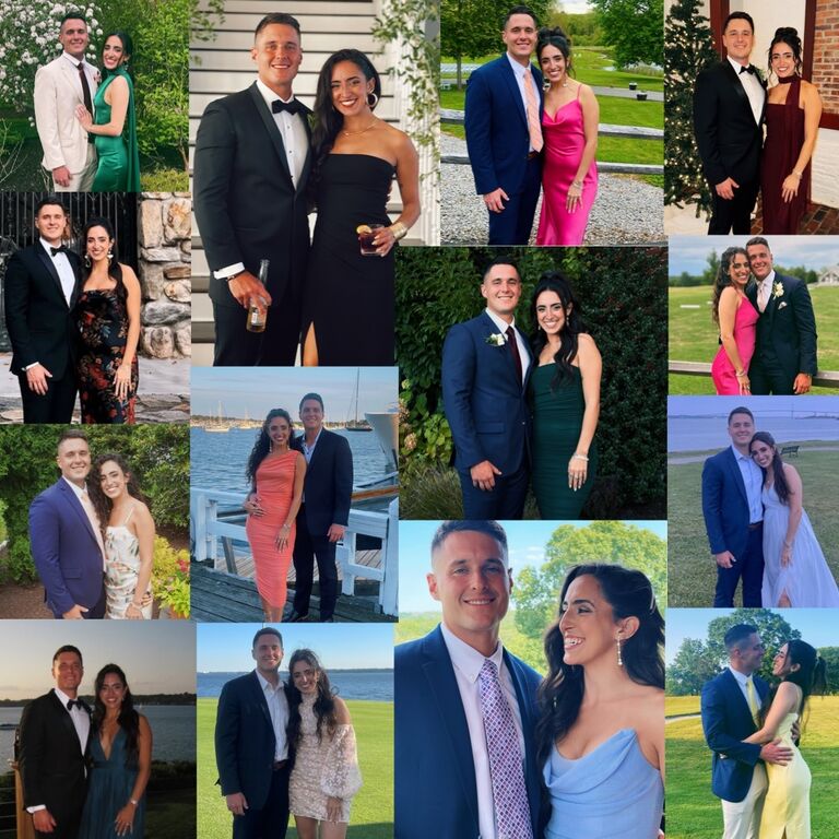 They attended dozens of weddings together to celebrate family and friends.