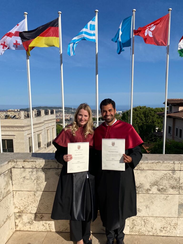 After almost two years at IESE we graduated! But the real challenge was about to begin... LONG DISTANCE RELATIONSHIP!