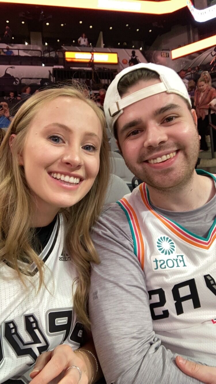 Saw the spurs together