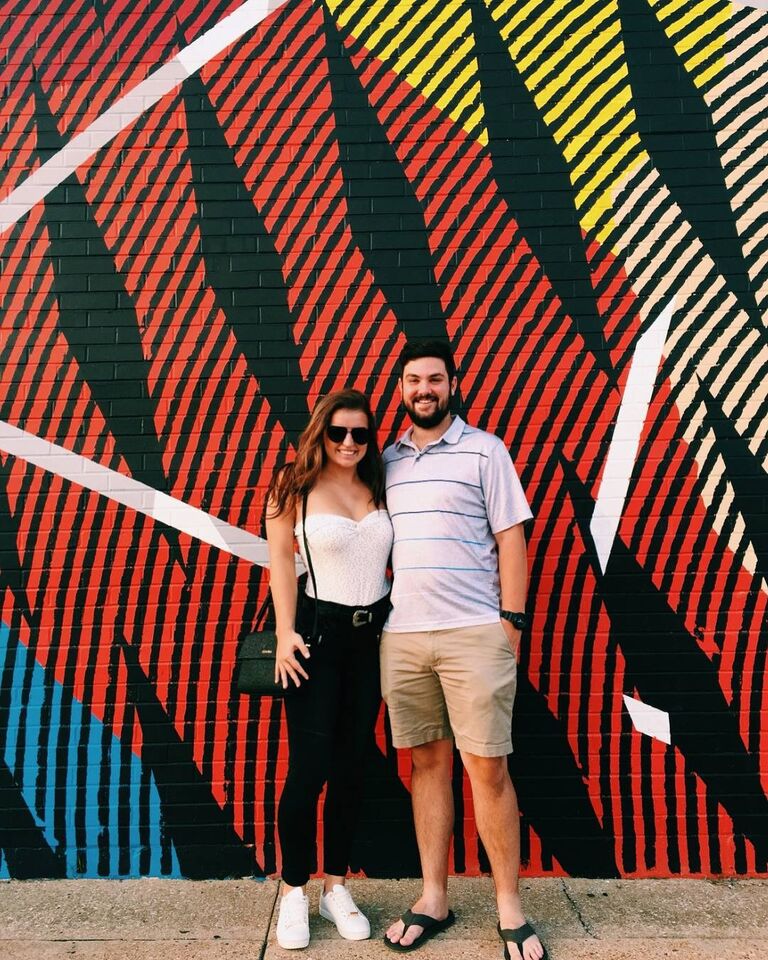 Our first concert together to see Sam Smith. Take a guess whose pick that was (: