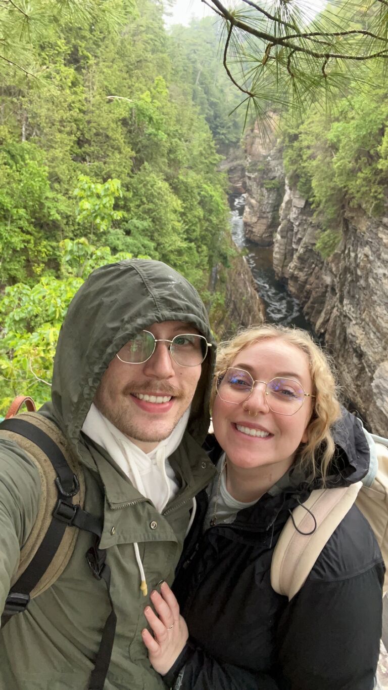 One of our many photography outings. This trip was to Ausable Chasm!