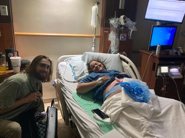 We were so excited to finally meet our little baby boy