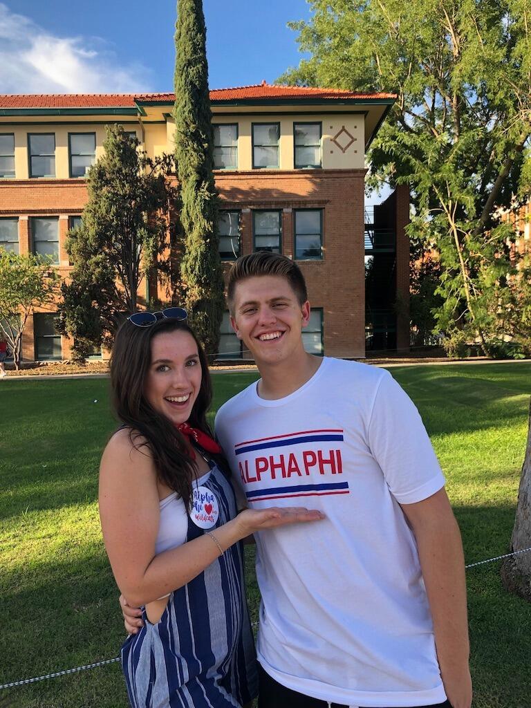 First family weekend at the University of Arizona!