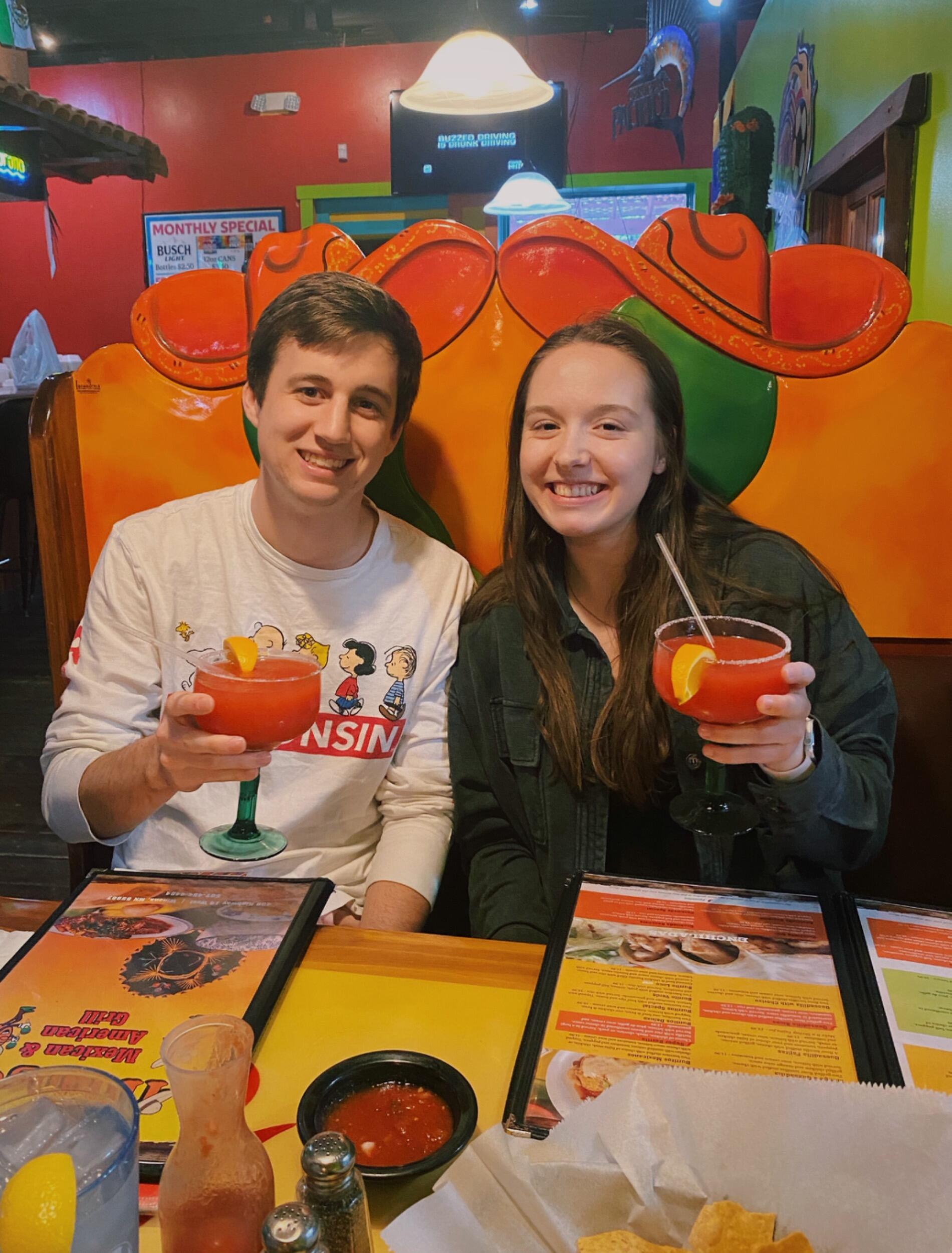 Turned 21 together. 
Fun fact: Jacob is 12 days older than Madison.