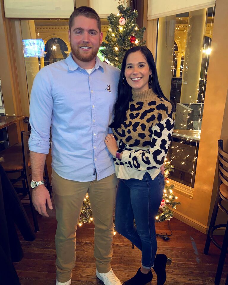 Our very first date.