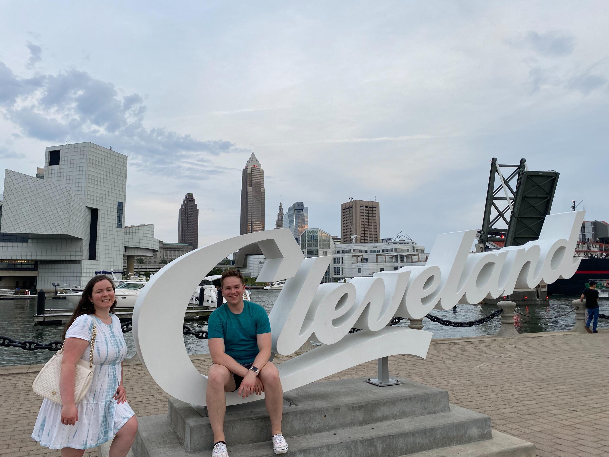 In the summer of 2021, we drove across the country from California to New Hampshire as we started our life on the East Coast. Cleveland was one of our many stops along the way!