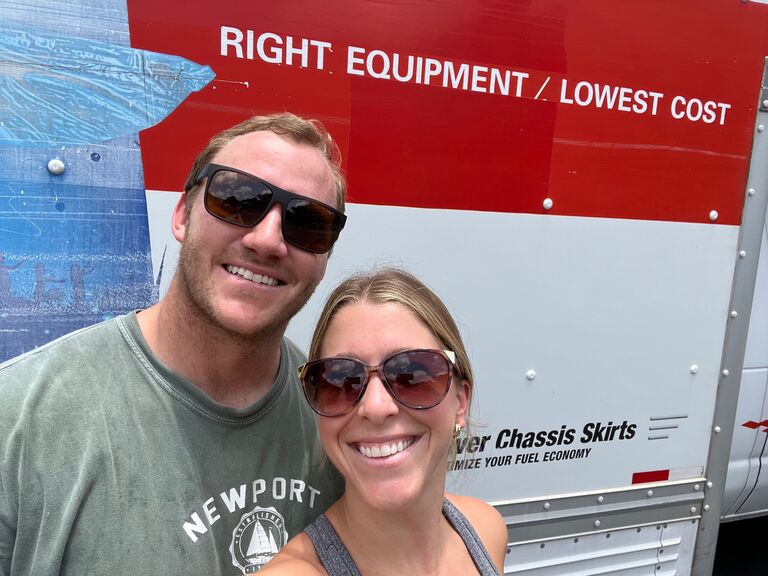 Moving into our first place together!