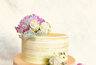 Two-Tier Round Wedding Cakes — Shop Provo Bakery