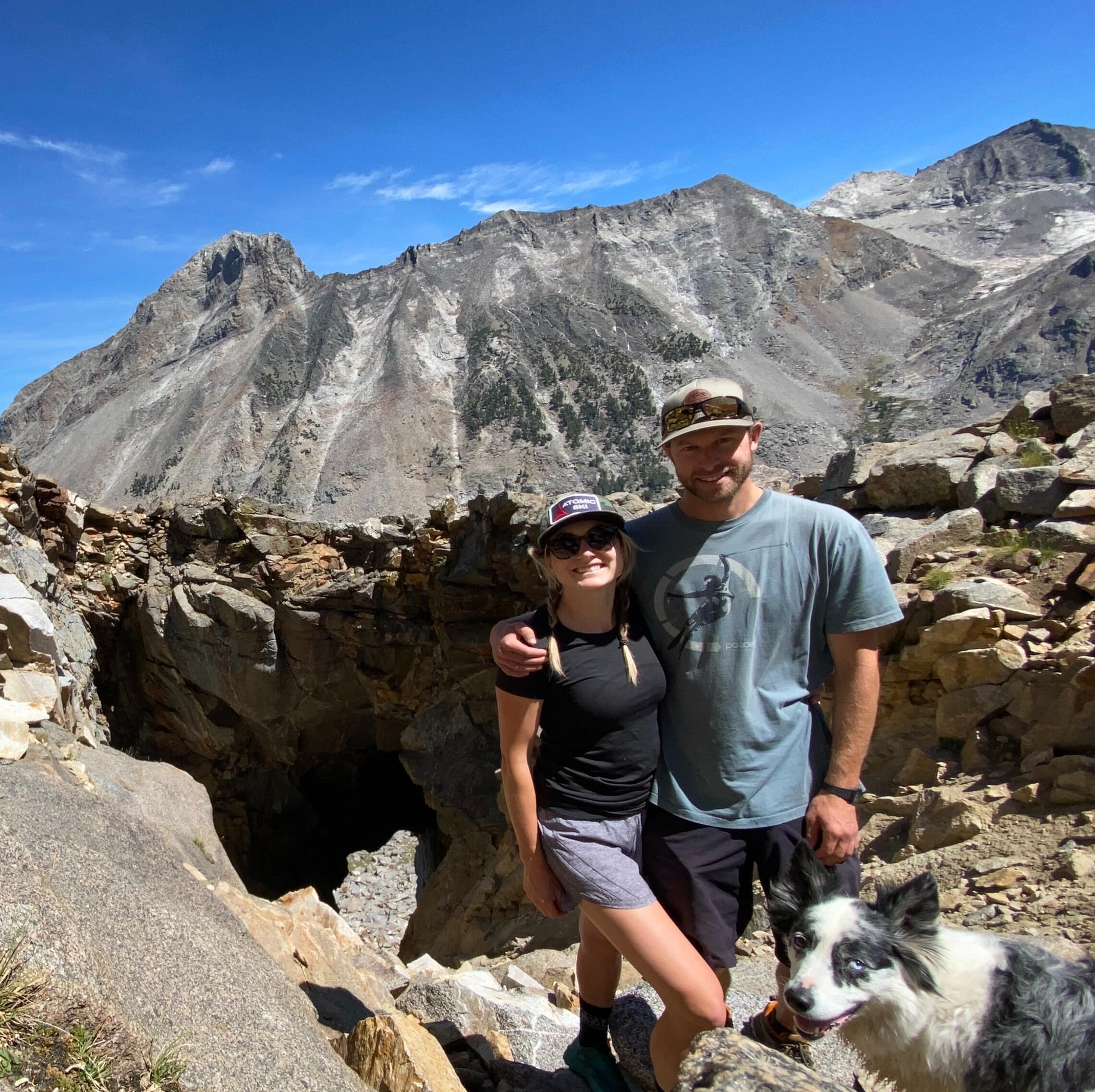 Our first mountain adventure together! 
