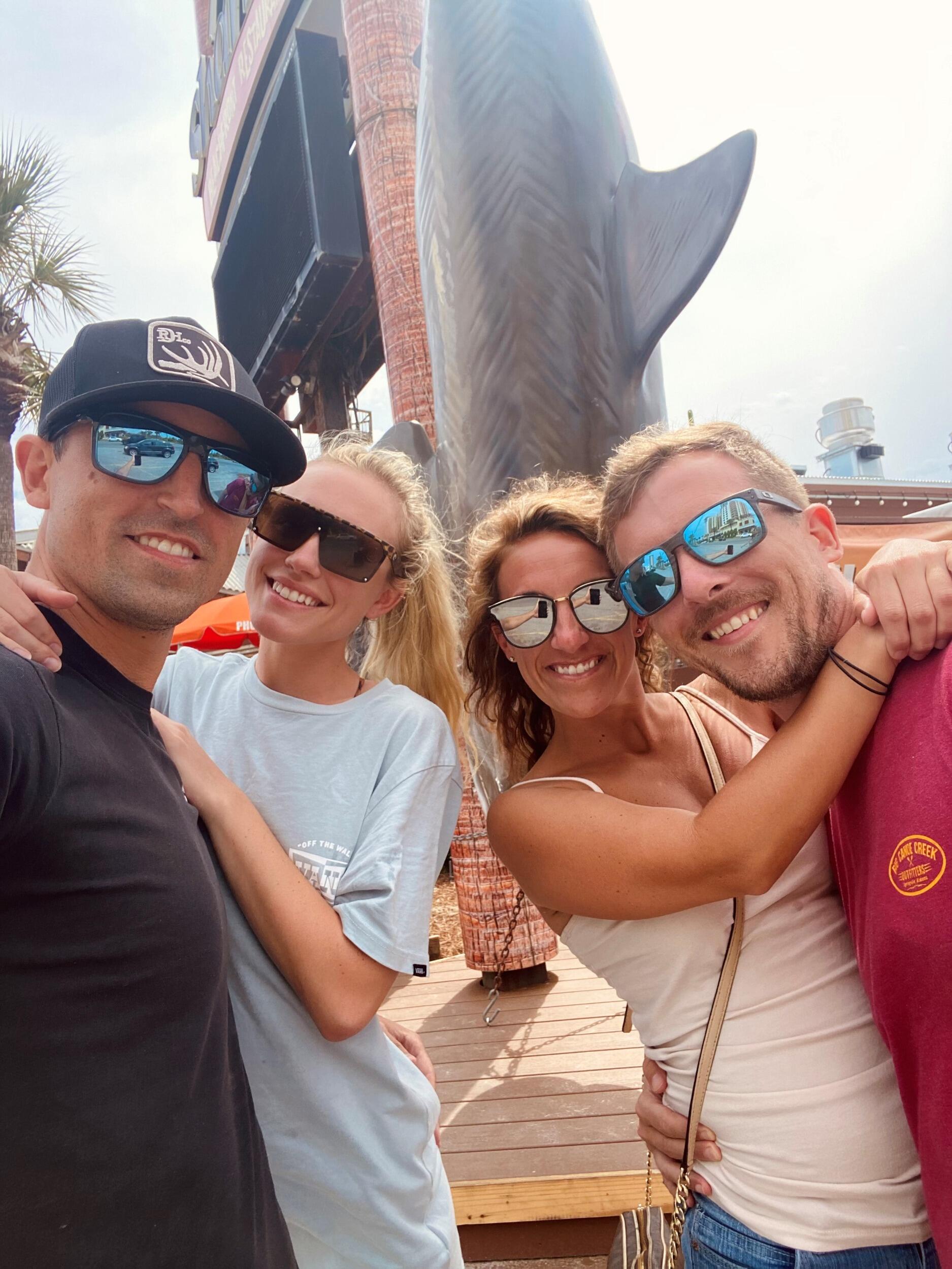 First beach trip to PCB with Brandie & Kevin