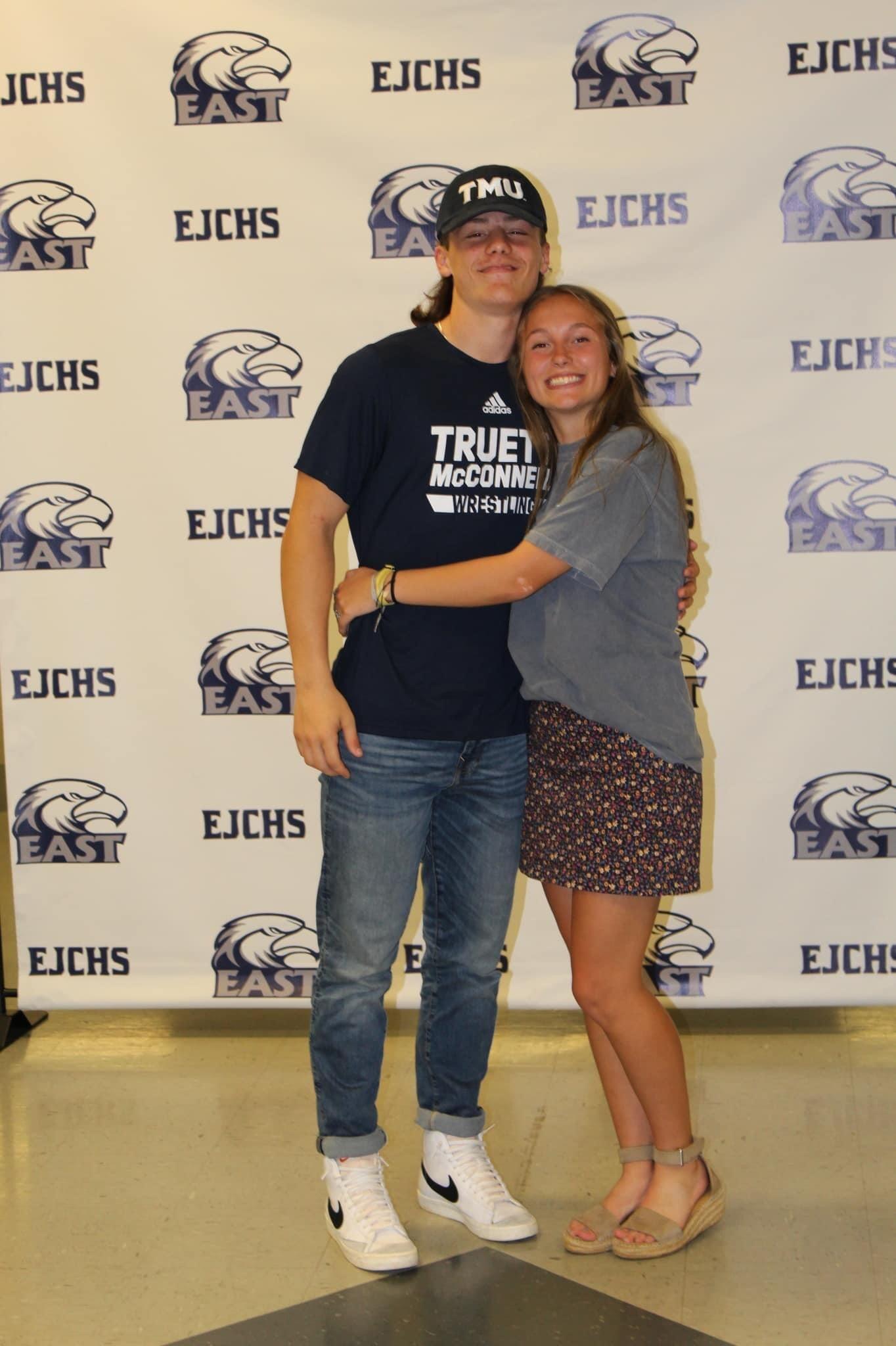 This was Tyler’s signing day! It was so special watching him commit to playing the sport he loves. Even better, he’d be close to home—so I still got to cheer him on in person!