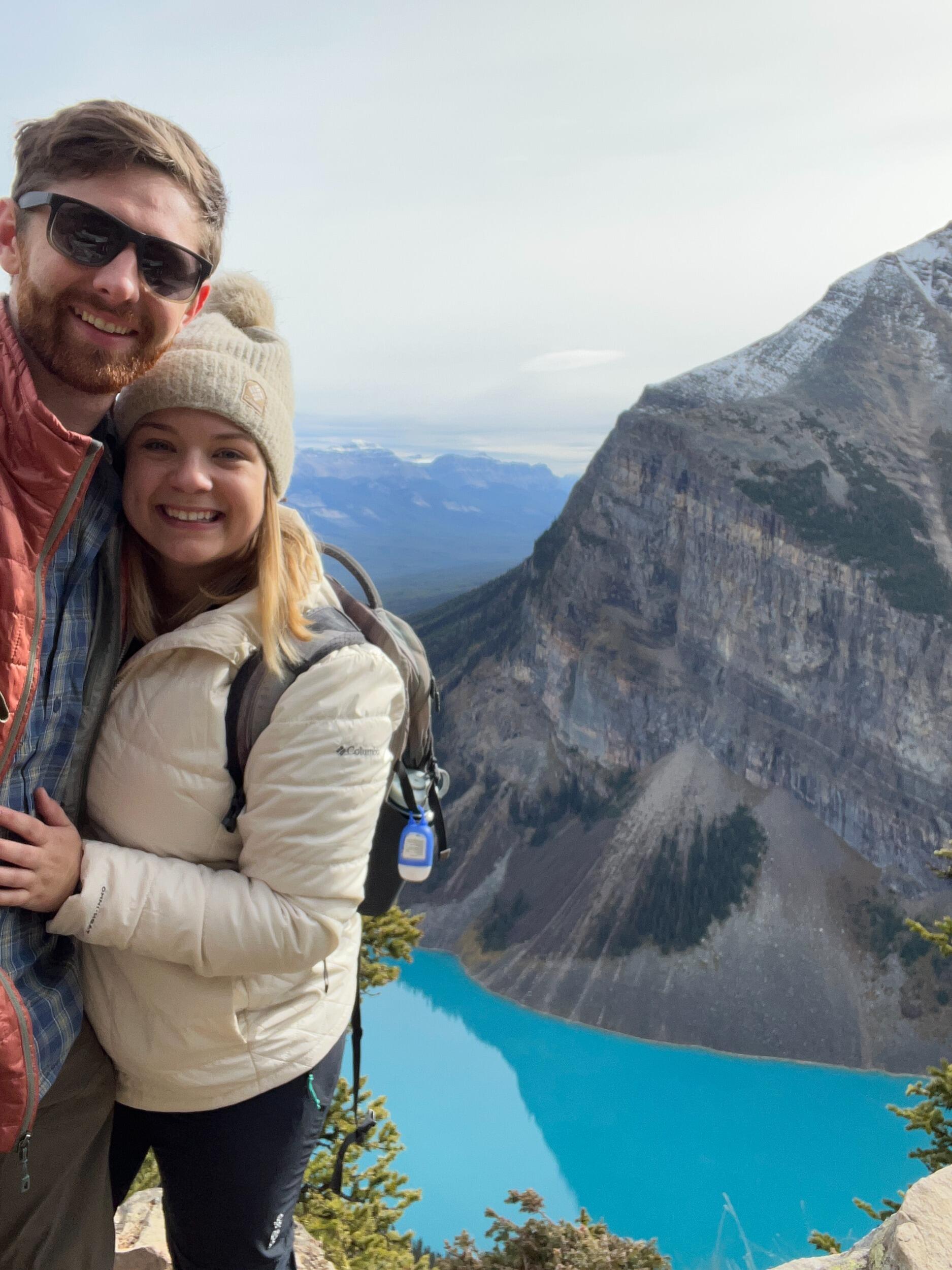 Trip to Banff, Canada to scope out wedding venues. 