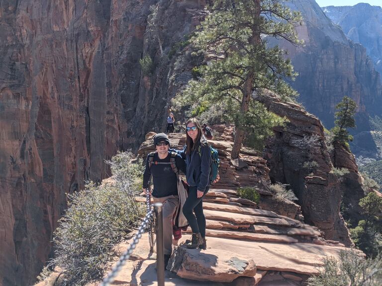Hiking Angel's Landing in Zion National Park