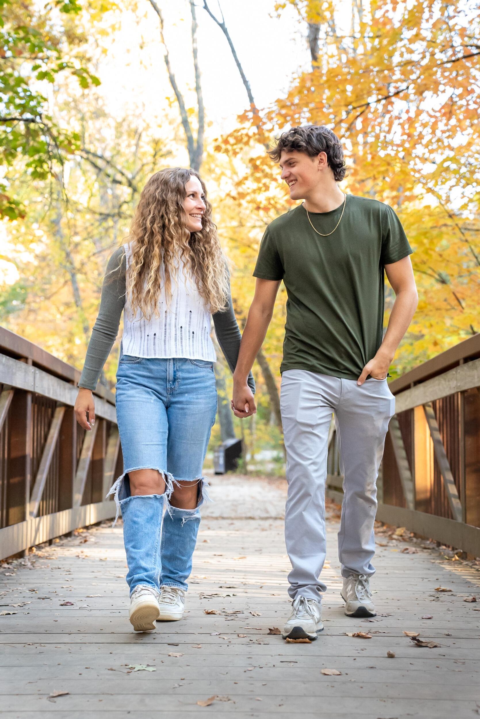 This day we got to do all my favorite things! First, we went put-putting like we did on our first date. Afterward, we went to get fun drinks (yum!). Then, we went for a stroll through a new park, but by the end, I was walking away as a future WATTS! 