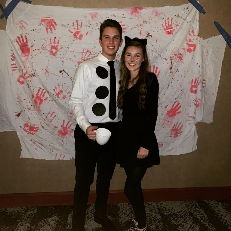 Jim and Pam for Halloween 