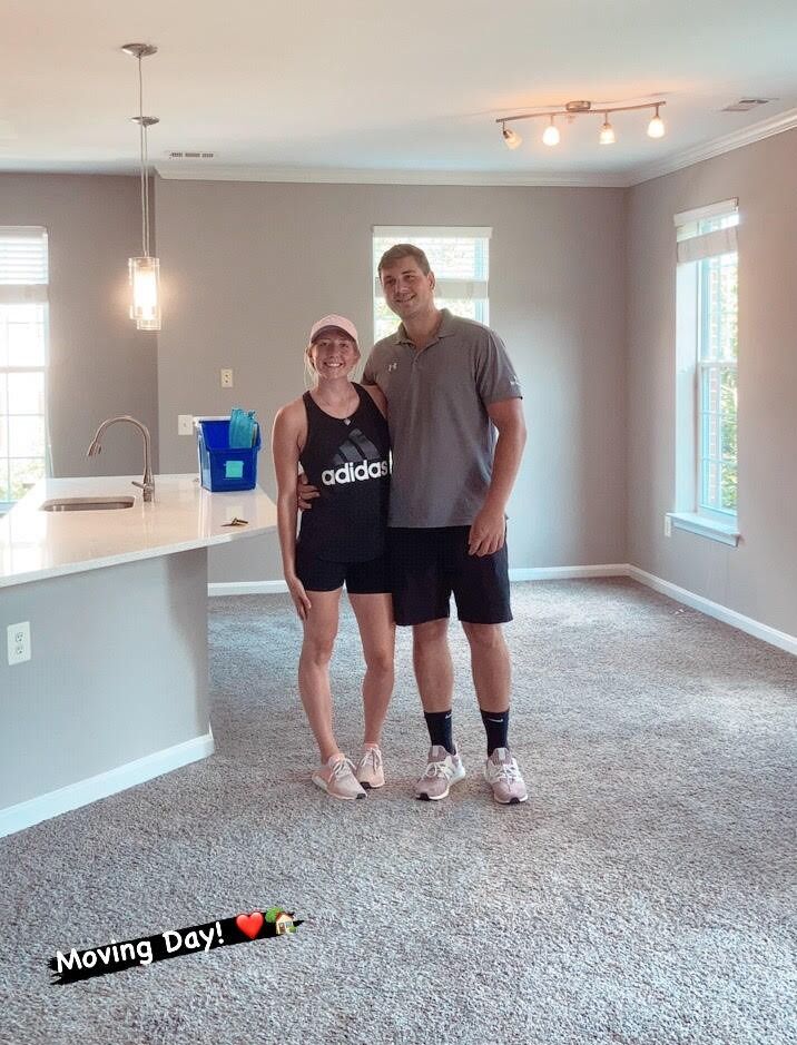 Moved into our first apartment!