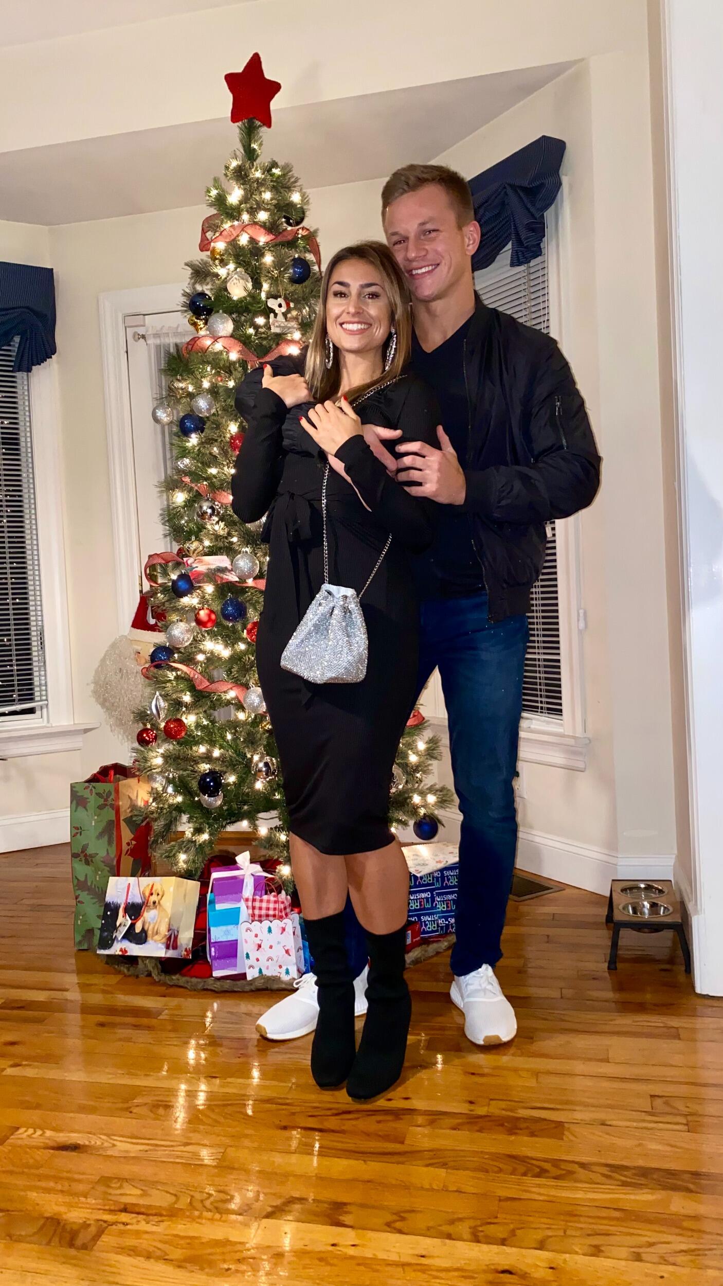 Our first Christmas together! Huntington, NY