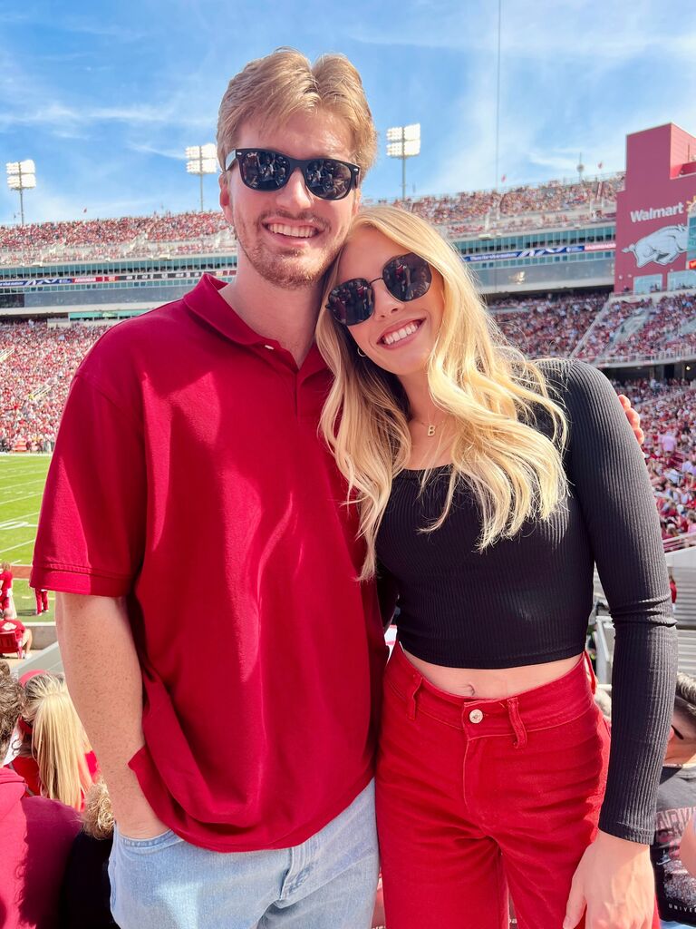 First Razorback game!