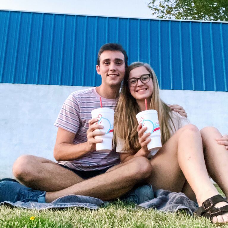 Upon returning to school in the fall, Sonic picnics, sushi dates, and online class/study dates quickly became some of the best parts of the week. 