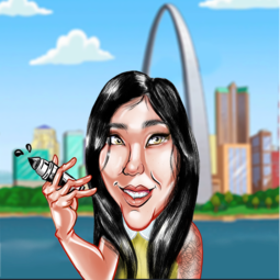 Caricature STL, profile image
