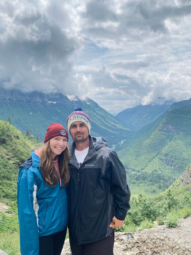 Bella and Jared explore Glacier National Park - Glacier, MT