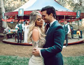 Mark Ballas and BC Jean's Wedding Was a Bohemian Dream: Exclusive Details, Photos