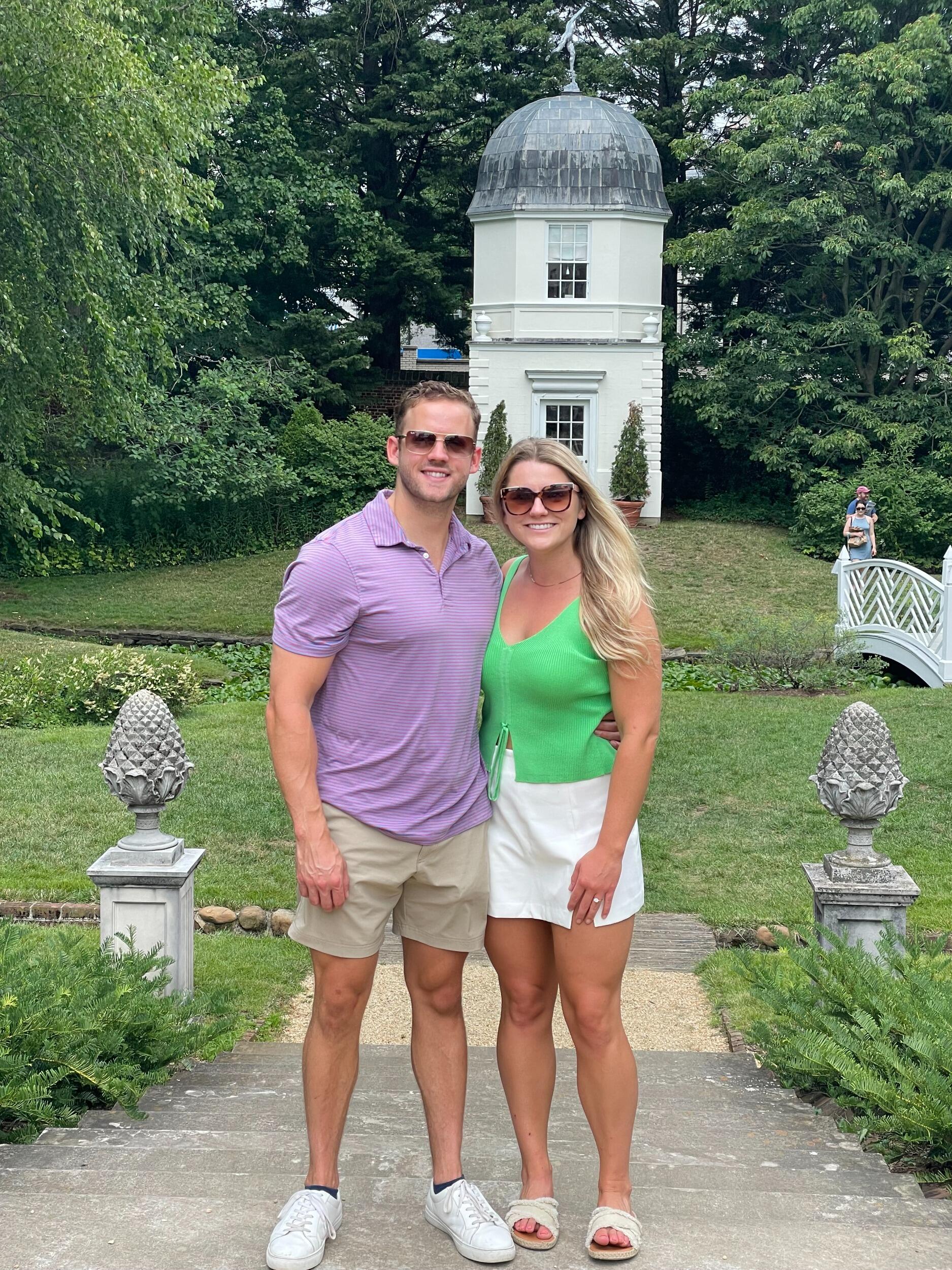 They found their wedding venue in Annapolis and set the date!