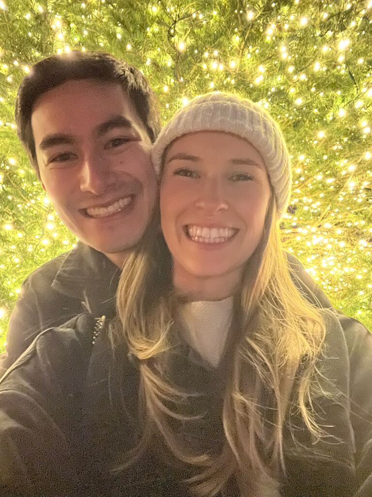 My favorite time of year!! Such a sweet blessing getting to spend the Christmas season together!! Something I have hoped and prayed for for many years! Cannot wait for so many more! -Ryann 
