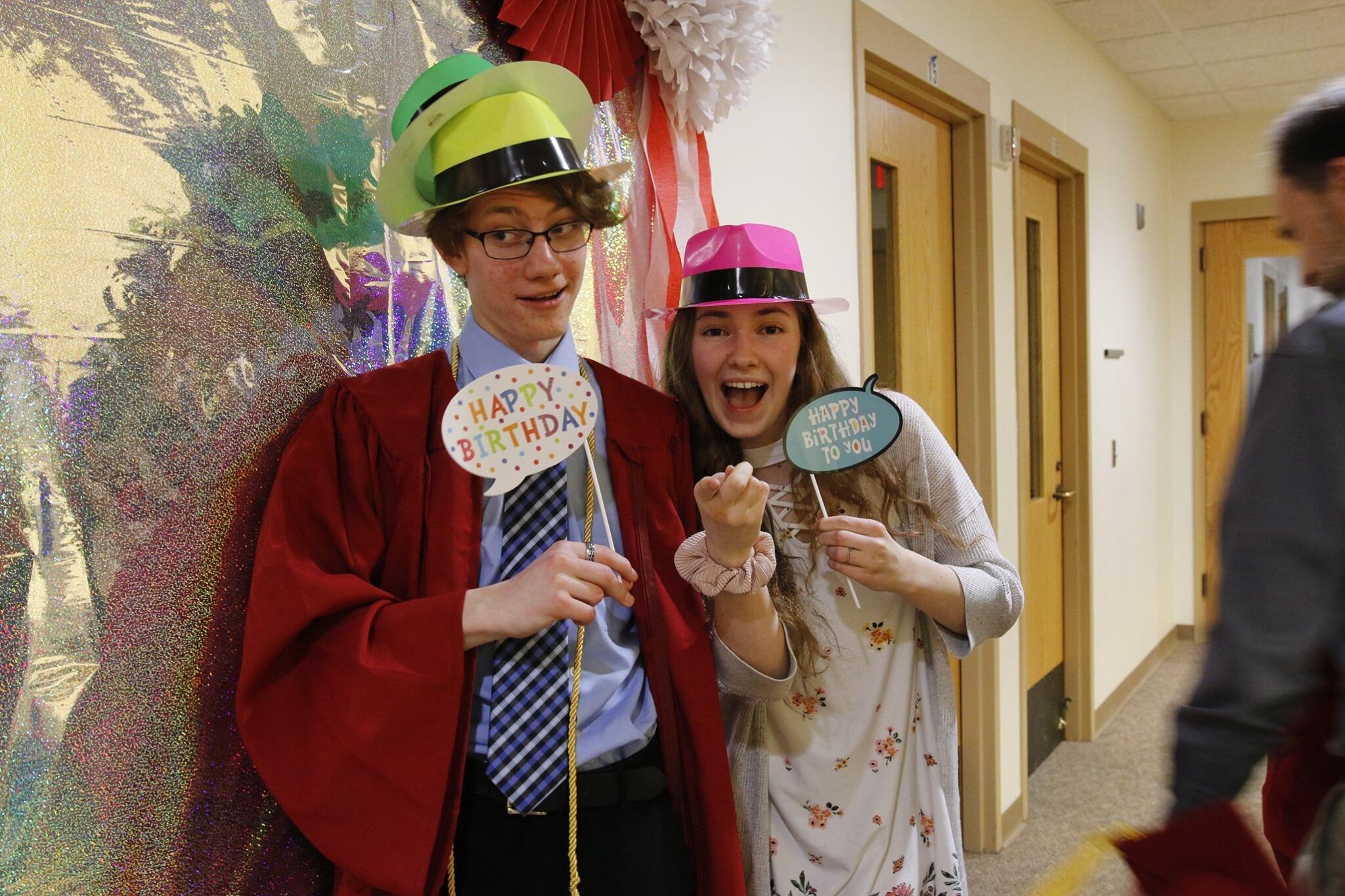 And then, on May 24, 2019, Alex graduated from Holy Spirit, and the pair were committed to staying together long distance.  Looking back, it wasn't even a question that they would stay together.  It would just be a different phase of the relationship, and that was all.