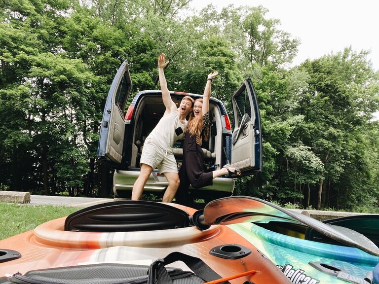 Dating for two months! Loving the outdoors, kayaking together.. and falling in love??