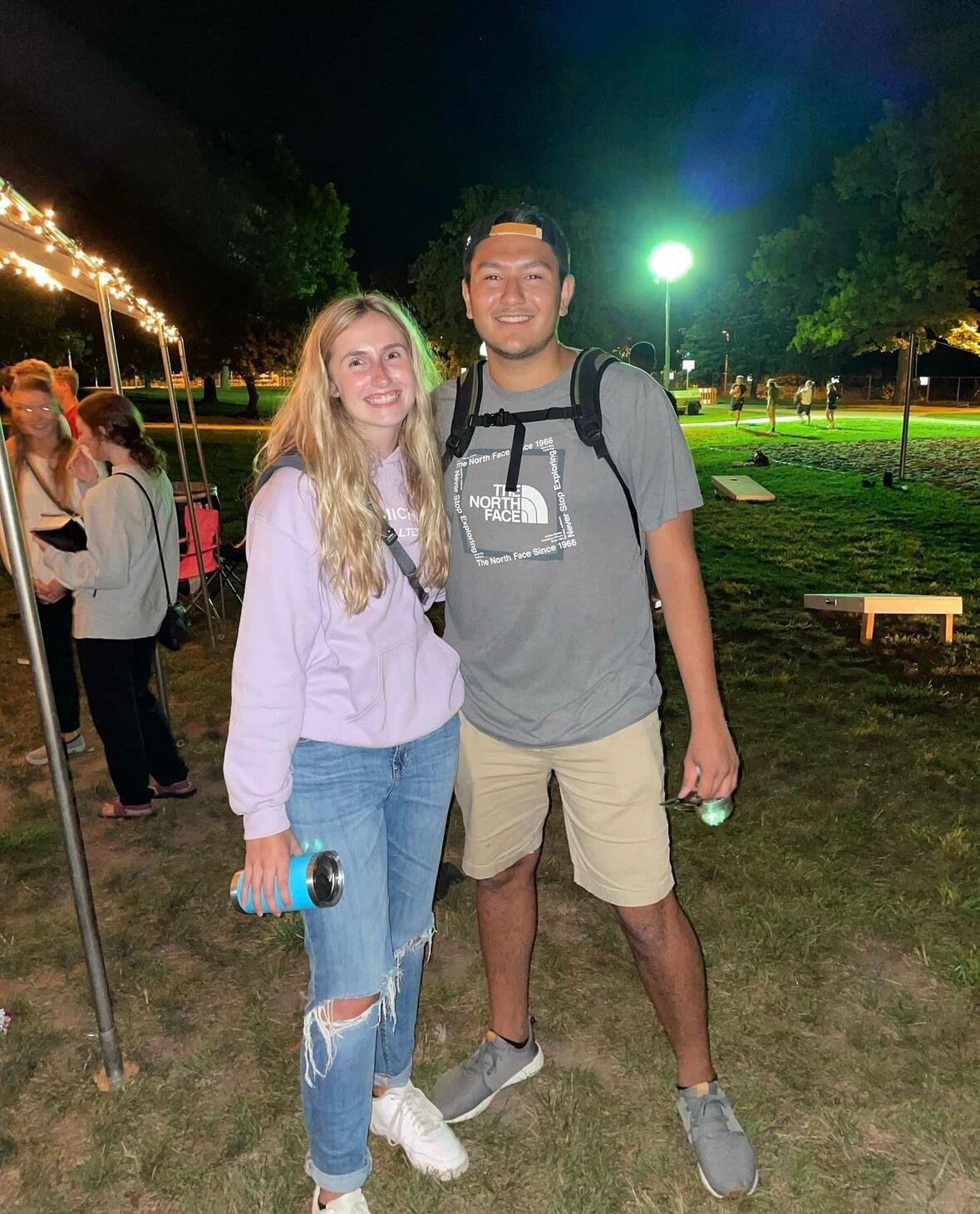 Brandon and Carley lived at Michigan State during their junior year of college. They were ready to get back to the "normal" college experience post-COVID-19!