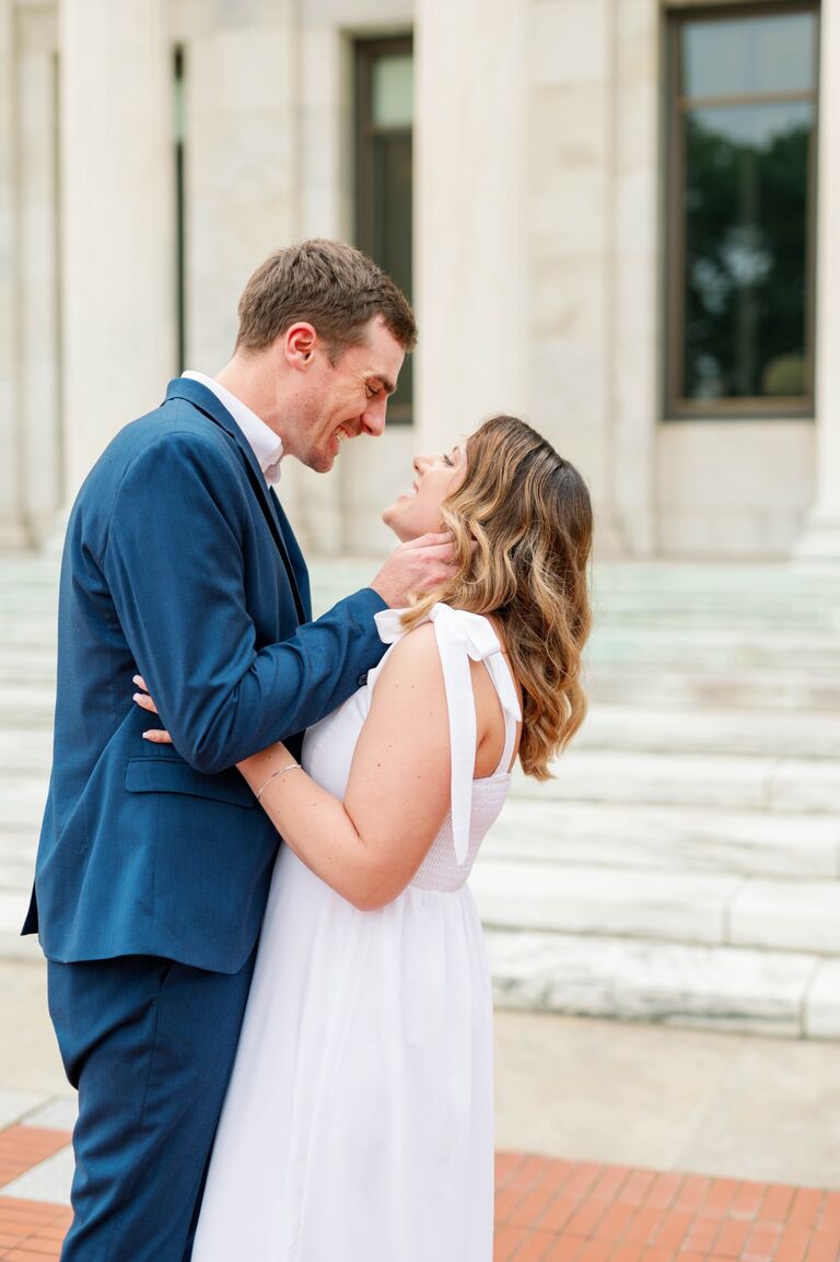 We can't wait to spend April 2024 with our friends and family, finally getting married!