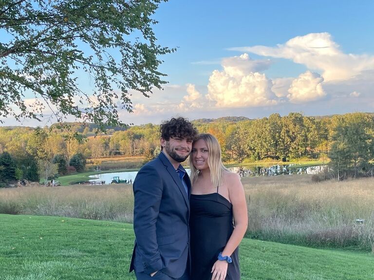 Celebrating Charlie's cousin's wedding!