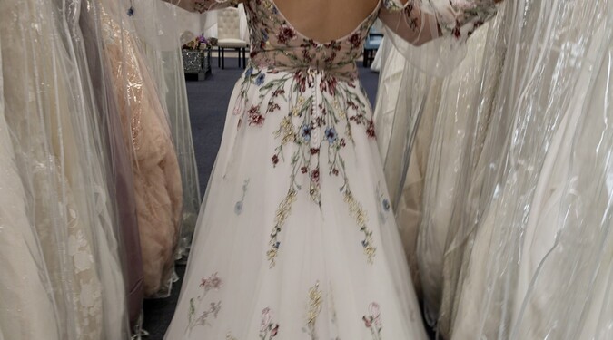 womens pale pink dress Valentina Satin Floral Print Dress