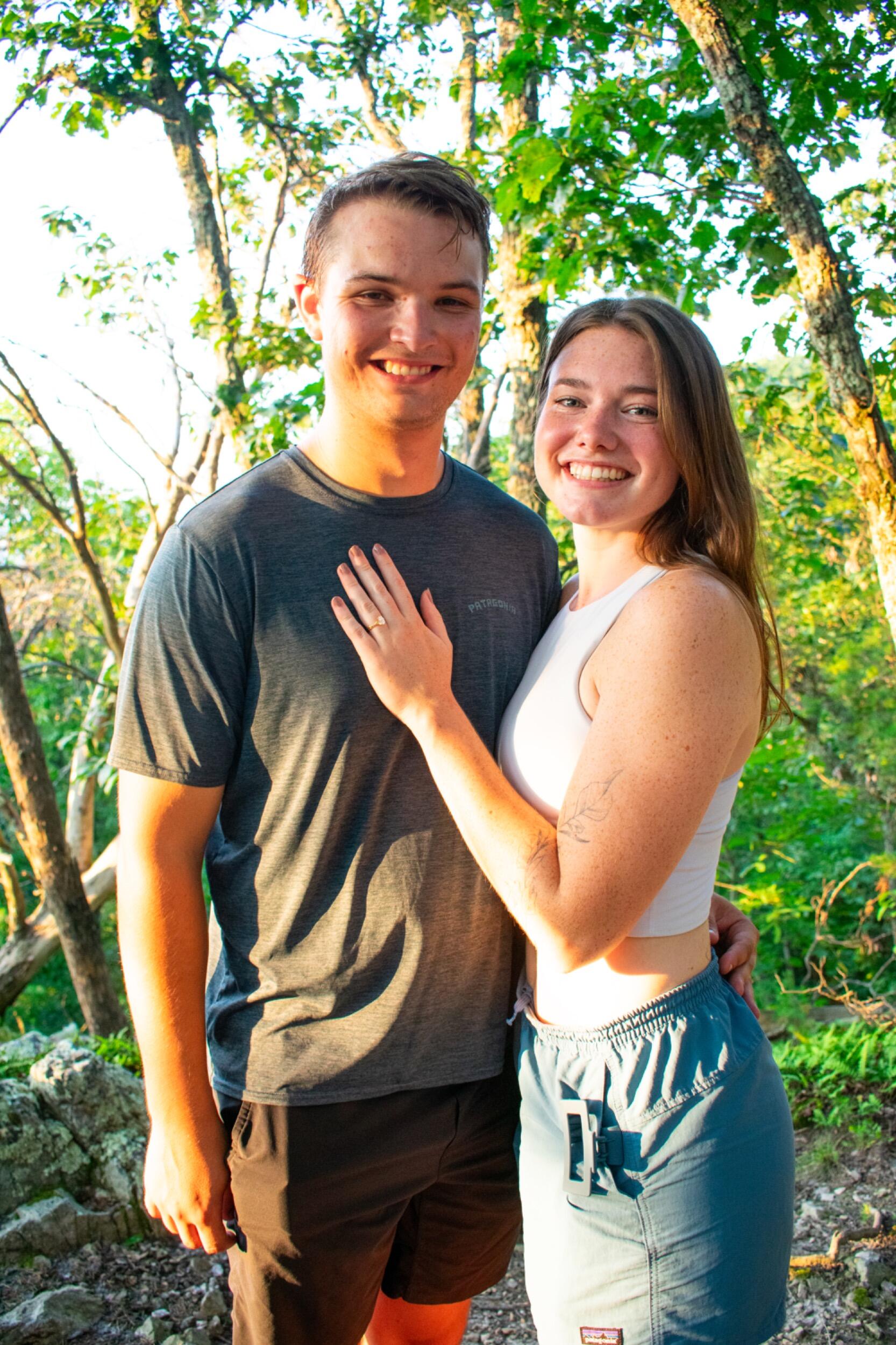 Got engaged at House Mountain!!!
