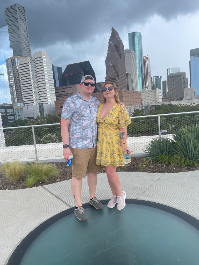 Another common interest we have is traveling! Houston and Galveston,TX