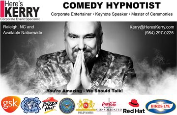 Here's Kerry Comedy Hypnotist - Comedy Hypnotist - Raleigh, NC - Hero Main
