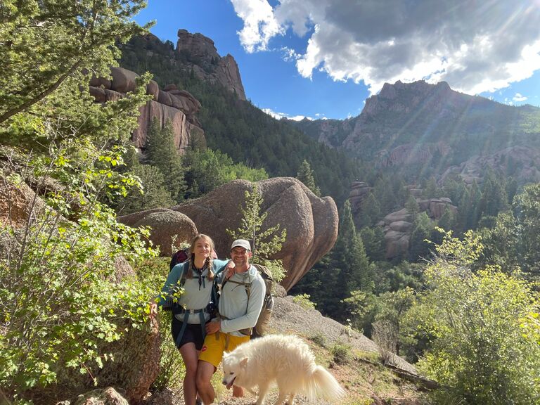 First backpacking trip together with Parka & Margo, exploring the Lost Creek Wilderness in Colorado