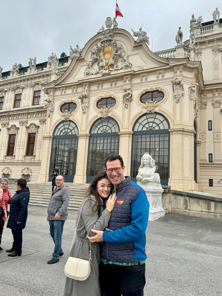 Belvedere, Vienna: Jerry and Katarina had many adventures in Vienna while trying to secure Katarina's visa