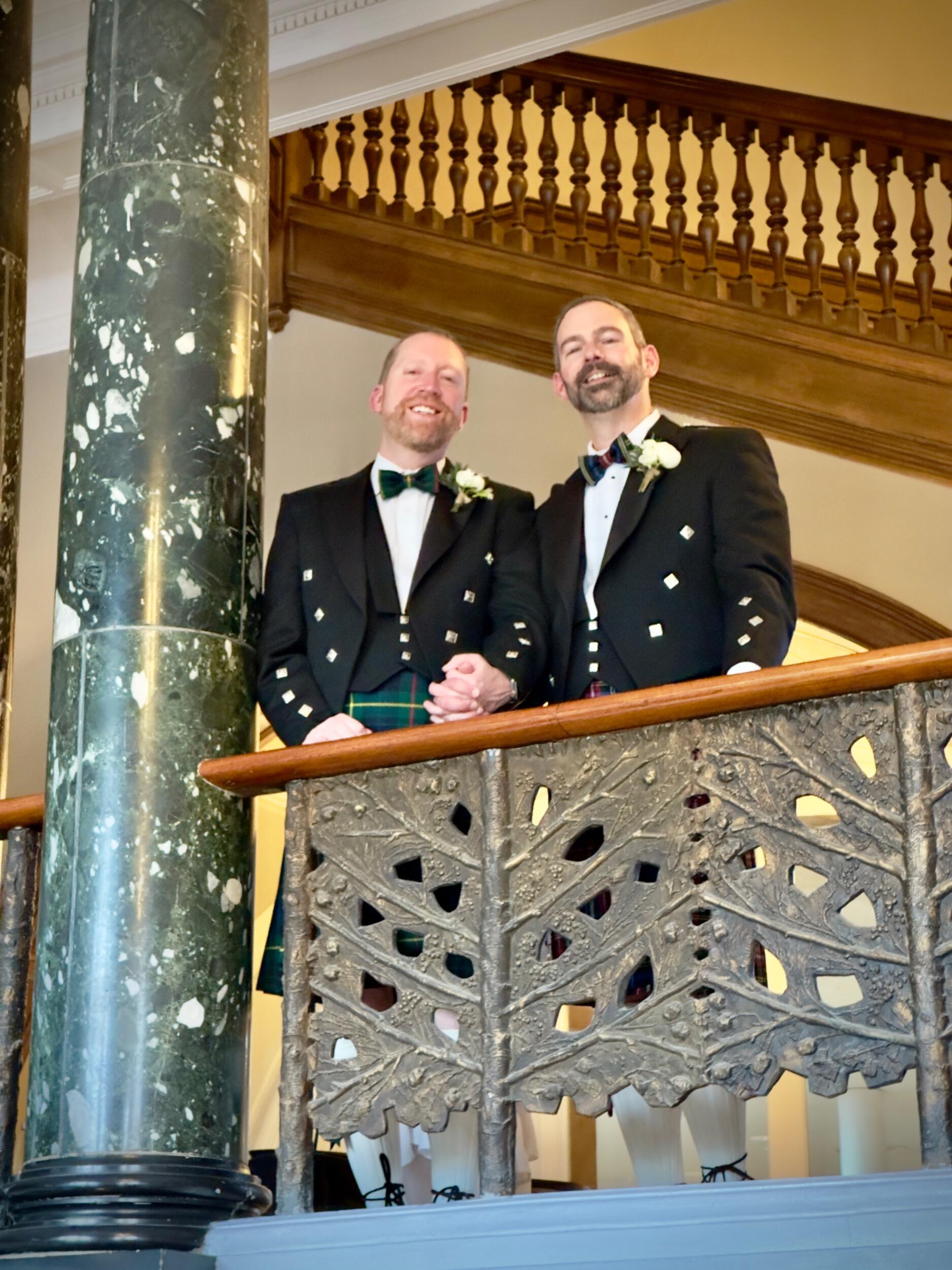 After being engaged for 9 years, we finally tied the knot in Edinburgh, Scotland (for what was originally planned as Trent’s 50th birthday celebration). 