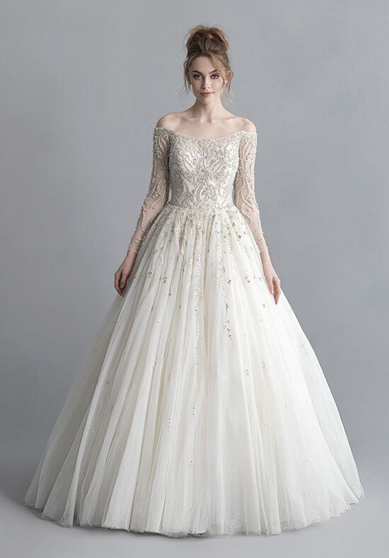 diamond cinderella wedding dresses