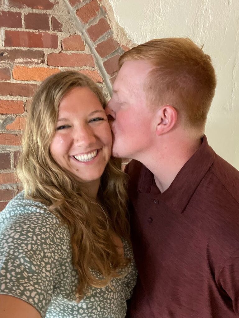 Our first wedding together - little did we know it would be at the same venue we would have our wedding at!