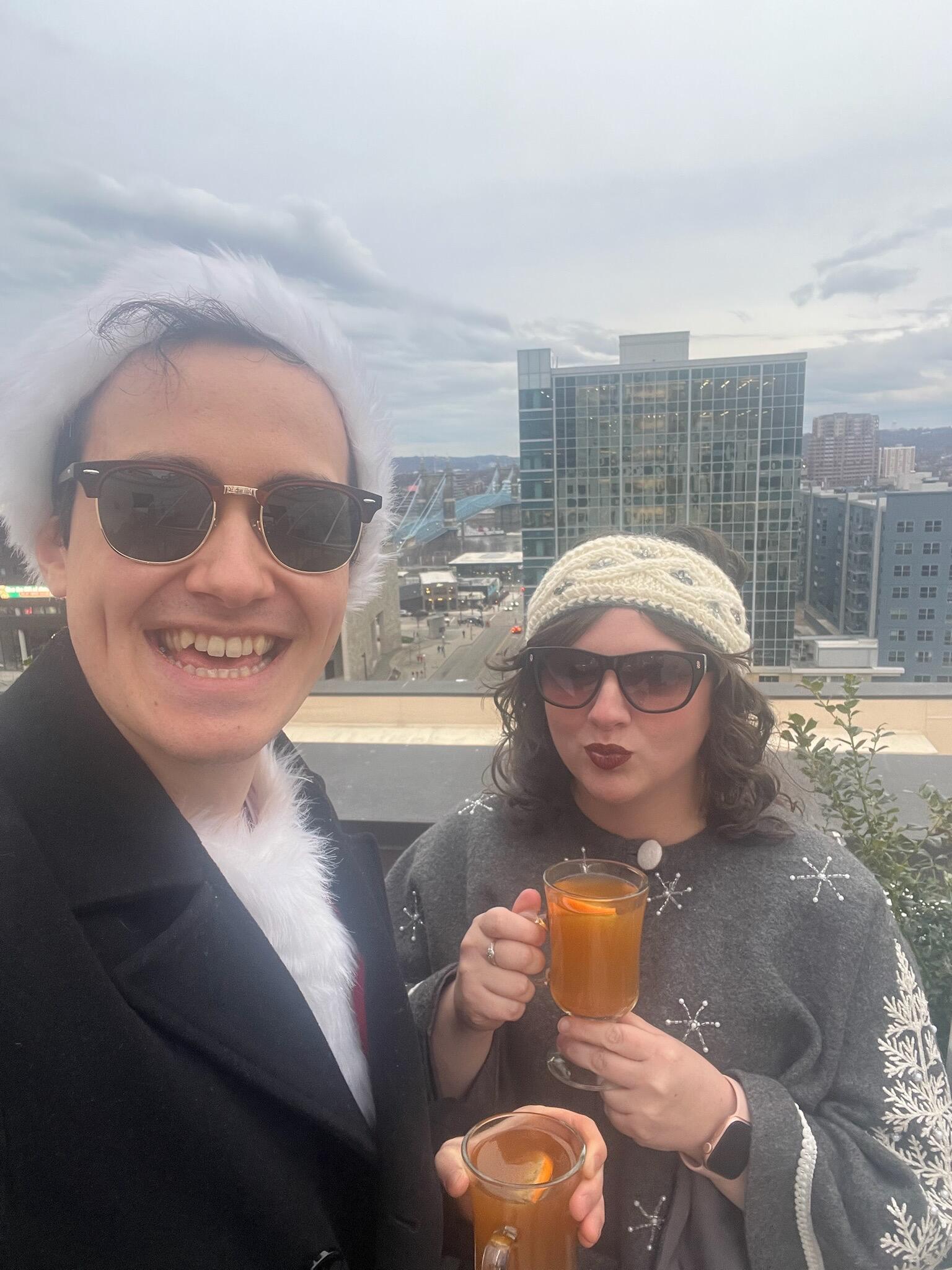 Celebrating Santa at Santa Con!