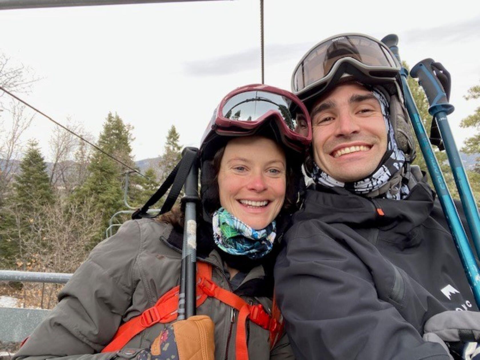Another New Year celebrated on the slopes with a McGriddle and some hash browns.