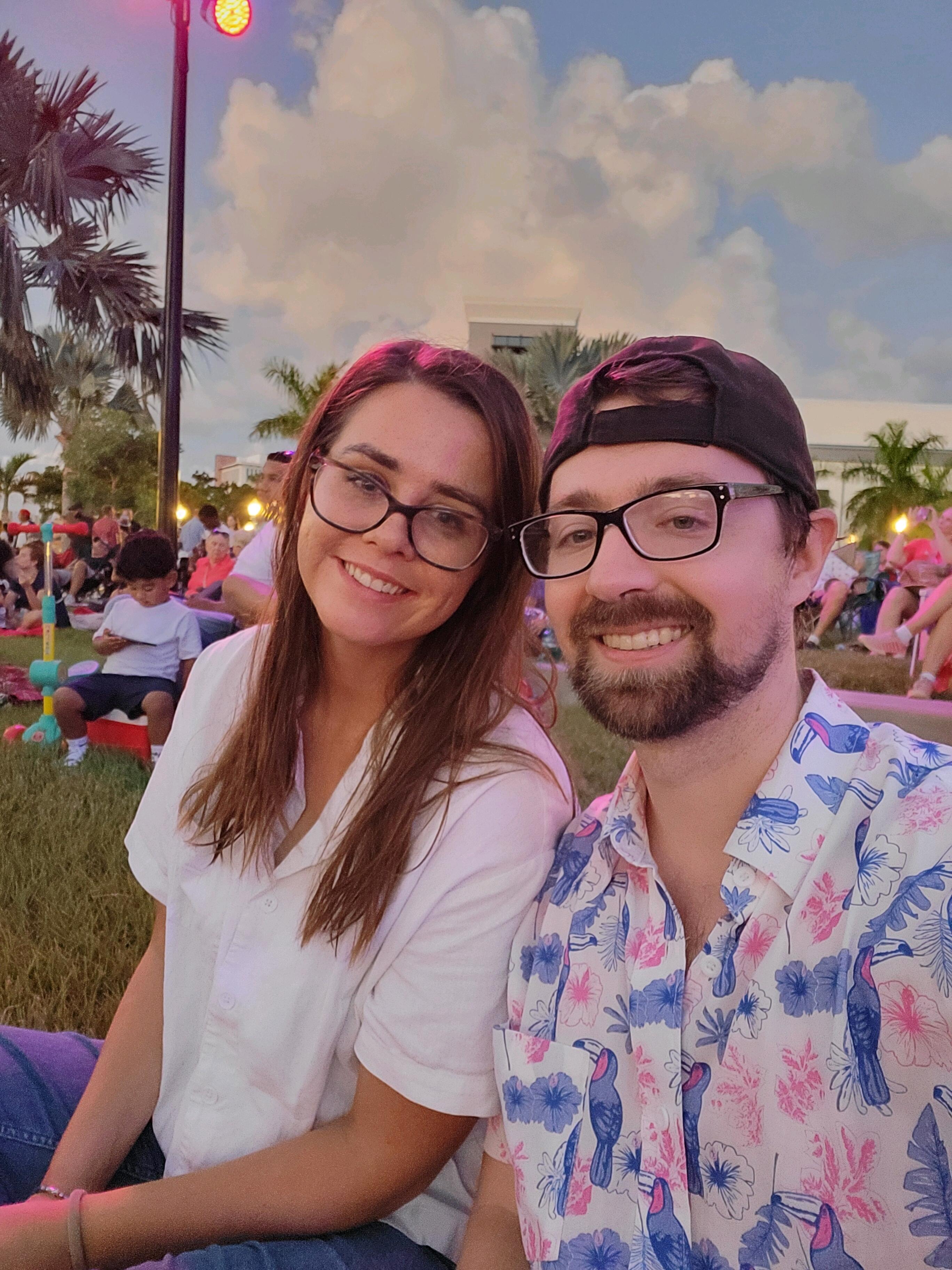 Our first Fourth of July! 