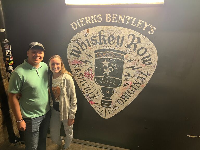 Went to Nashville together! This was Brady's first time in Nashville and it was such a blast!