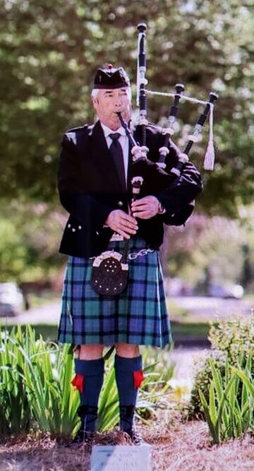 The Southern Piper - Bagpiper - Collinsville, MS - Hero Main