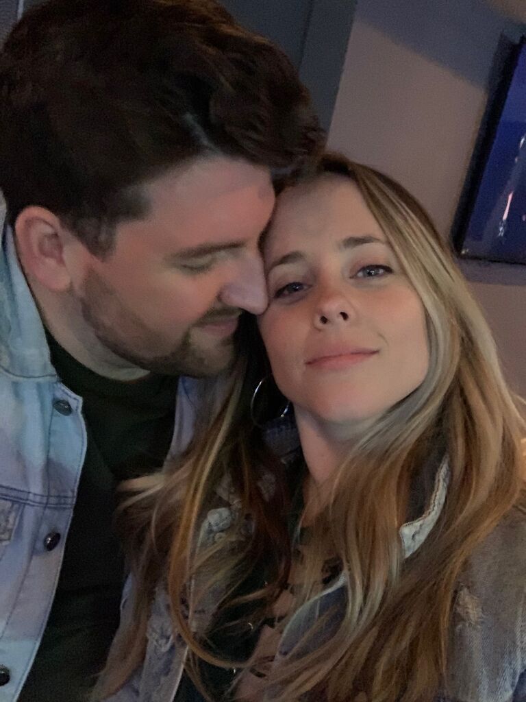 This is our first photo, taken our third time spending time together! :)